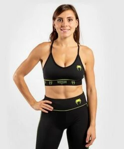 Venum Tecmo Sport Bra For Women Nero-Giallo