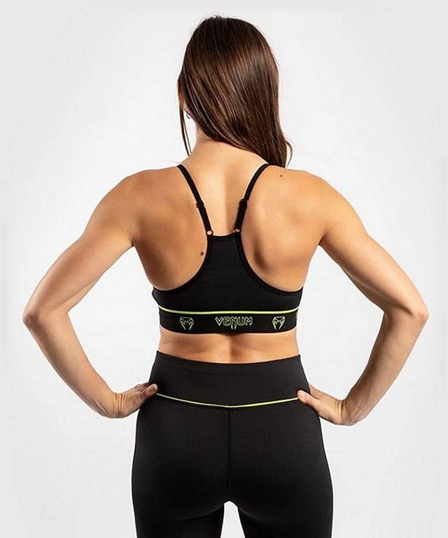 Venum Tecmo Sport Bra For Women Nero-Giallo - immagine 4