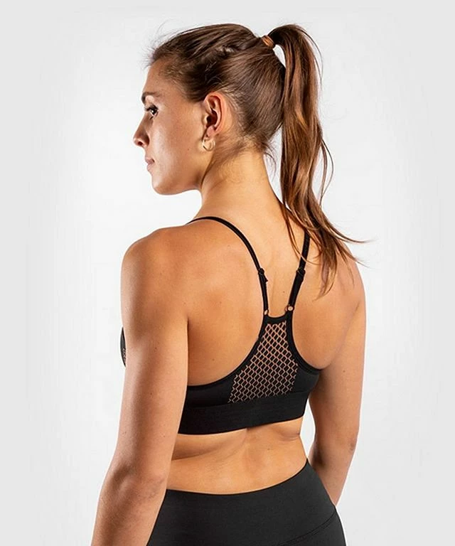 Venum Tecmo Sport Bra For Women Bronze Nero - immagine 2
