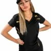 Venum Tempest 2.0 Women’s Dry Tech T-shirt Nero-Oro
