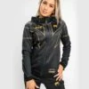 Venum UFC Authentic Fight Night 2.0 Womens Walkout Hoodie Nero-Oro