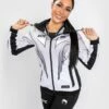 Venum UFC Authentic Fight Night 2.0 Womens Walkout Hoodie Bianco