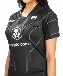 Venum UFC Authentic Fight Night 2.0 Womens Walkout Jersey Nero