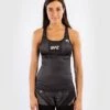 Venum UFC Authentic Fight Night Women Fitted Tank With Shelf Bra Nero