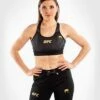 Venum UFC Authentic Fight Night Womens Sport Bra Nero-Oro