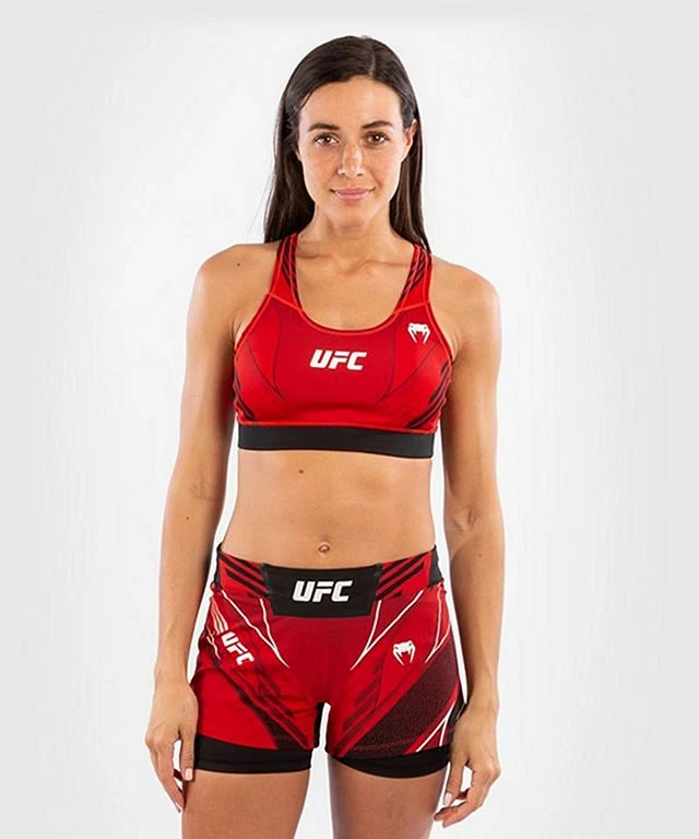 Venum UFC Authentic Fight Night Womens Sport Bra Rosso