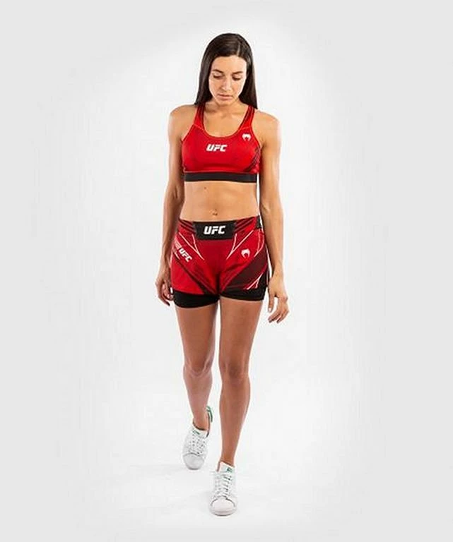 Venum UFC Authentic Fight Night Womens Sport Bra Rosso - immagine 3