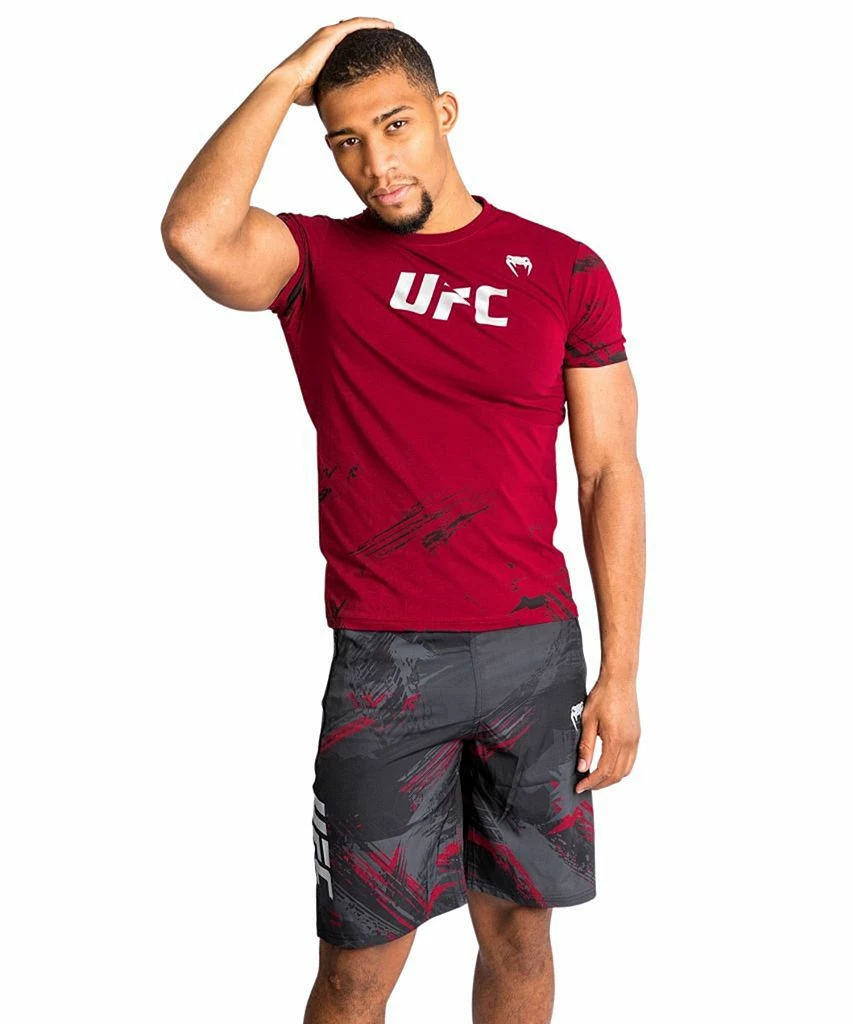 Venum UFC Authentic Fight Week 2.0 Training Short Nero-Rosso
