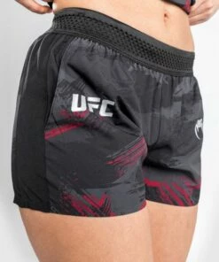 Venum UFC Authentic Fight Week 2.0 Training Short For Women Nero-Rosso