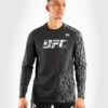 Venum UFC Authentic Fight Week Men Long Sleeve Tshirt Nero