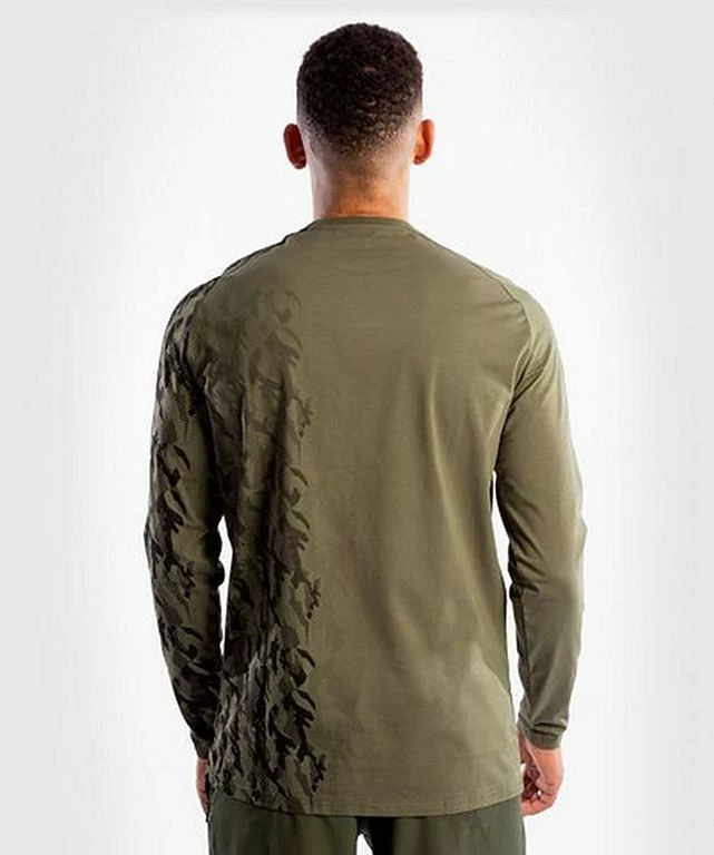 Venum UFC Authentic Fight Week Men Long Sleeve Tshirt Verde - immagine 2