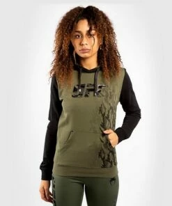 Venum UFC Authentic Fight Week Wome Pullover Hoodie Verde