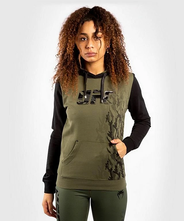Venum UFC Authentic Fight Week Wome Pullover Hoodie Verde