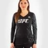 Venum UFC Authentic Fight Week Women Long Sleeve T-shirt Nero