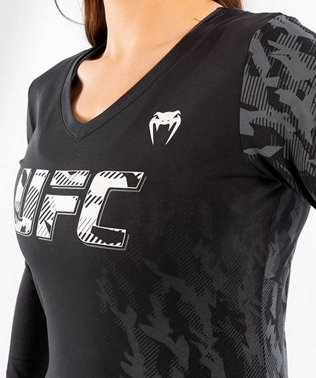 Venum UFC Authentic Fight Week Women Long Sleeve T-shirt Nero - immagine 2