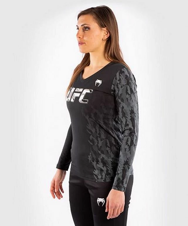 Venum UFC Authentic Fight Week Women Long Sleeve T-shirt Nero - immagine 3