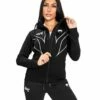 Venum UFC Fight Night 2.0 Replica Womens Full Zip Hoodie Nero