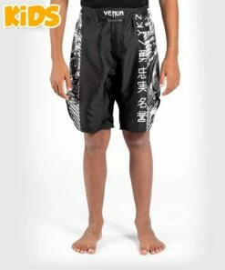 Venum Venum YKZ21 Kids Fightshorts Nero-Bianco